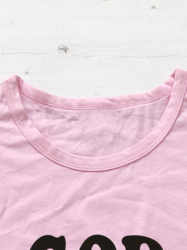 Women's Faith Graphic Tee Casual Wear - Image 3