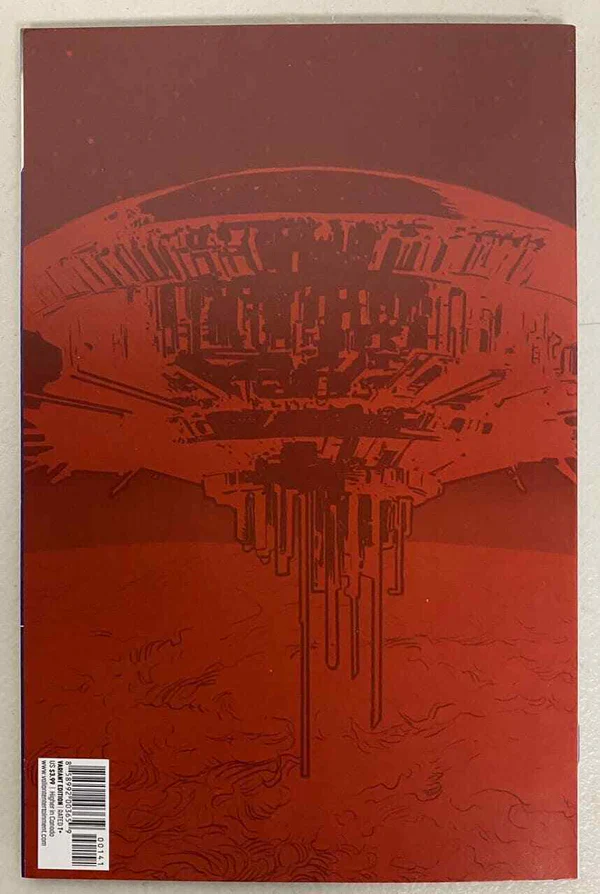 Fallen World 1 Valiant 2019 NM 1:25 Doug Braithwaite Glass Variant - Image 2