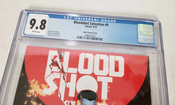 Bloodshot Salvation 9 Valiant 2018 CGC 9.8 1:50 Shane Davis Variant - Image 4