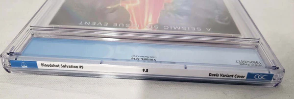 Bloodshot Salvation 9 Valiant 2018 CGC 9.8 1:50 Shane Davis Variant - Image 3